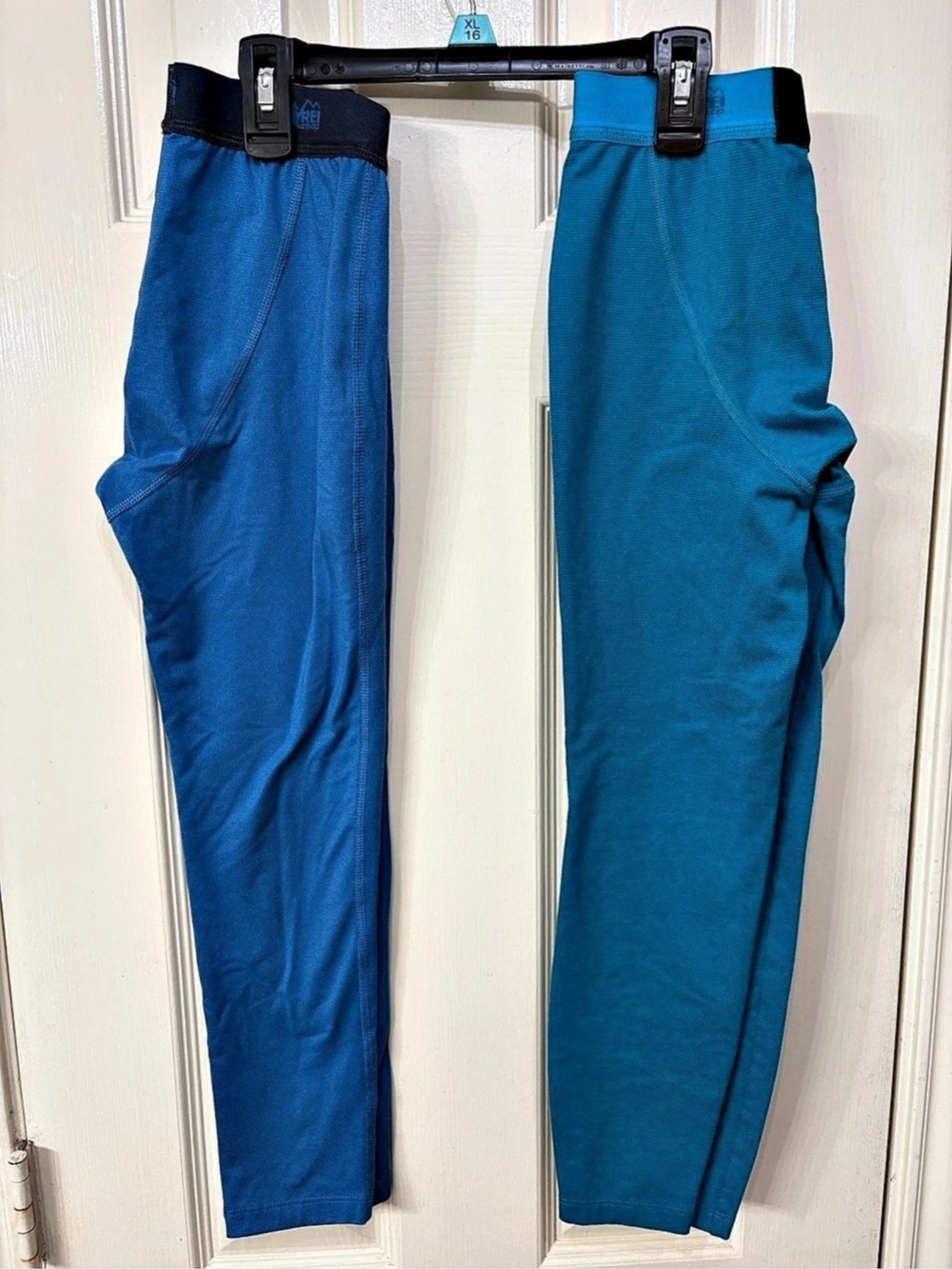 REI Co-op Kids' Lightweight Base Layer Bottoms Blue Girls XS (6-7)